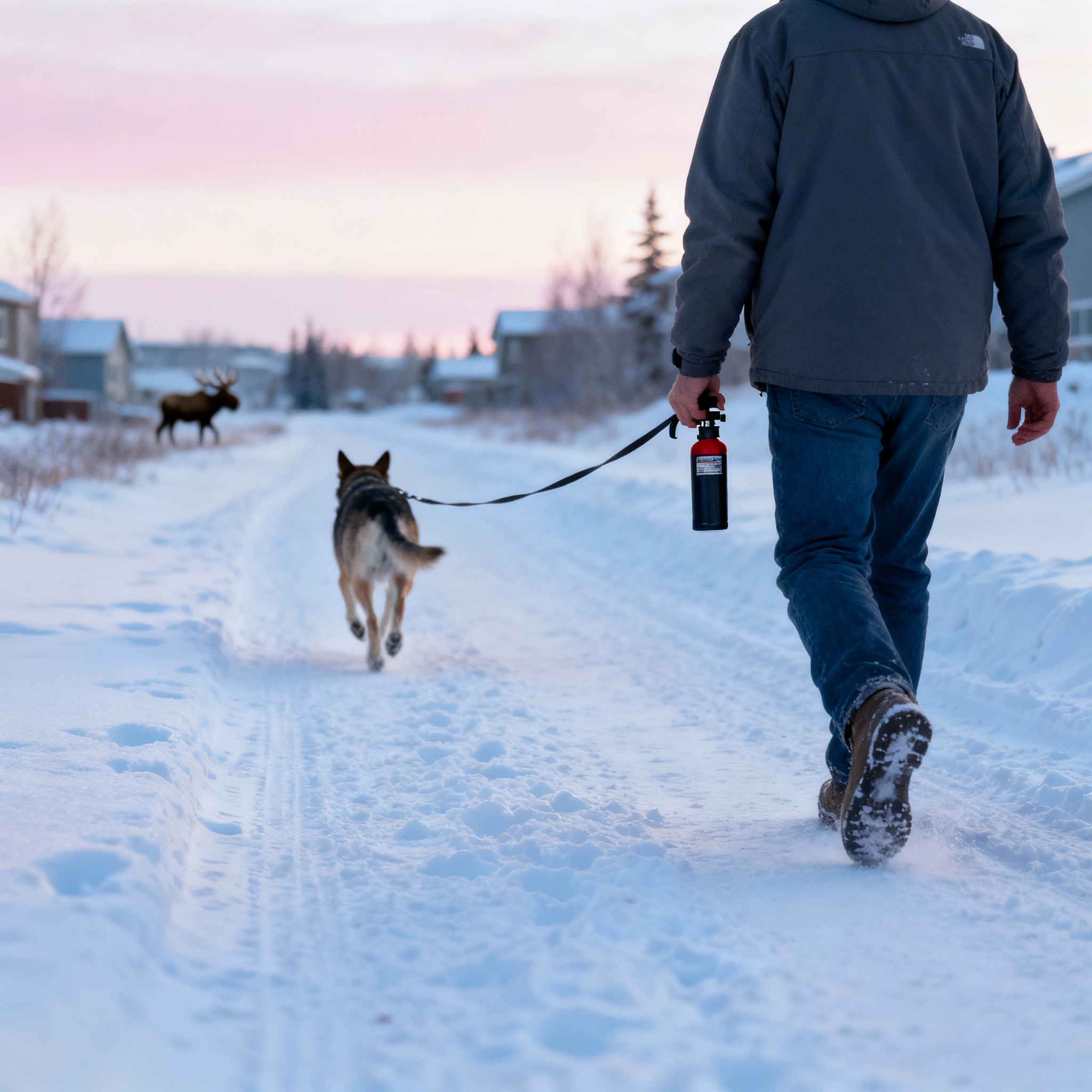 Veterinarian preparing a pet for Alaska travel